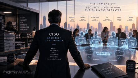 The New AI Era CISO Mandate, From Security to Authority